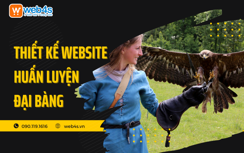 Thiết kế website huấn luyện đại bàng